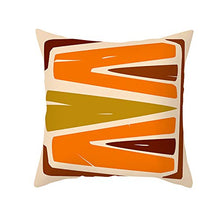 Federe Cuscini Divano 45X45,Fodere Per Cuscini Con Stampa A Strisce Geometriche Retrò, Fodera Per Cuscino Lombare Per Divano Da Soggiorno Per Ufficio Auto, Set Di Articoli Per La Decorazione Della Ca