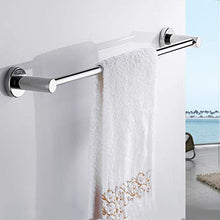 Portasciugamani Portaasciugamani Portaasciugamani Portaasciugamani 60cm Singolo for accessori for il bagno Abbigliamento Salviette Trapano a parete Scaffale Scaffale Cromo lucido (aspirazione potente,