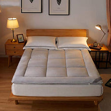 QVIVI Materasso Futon, Pieghevole Tatami Pad Imbottito Portatile Morbido E Traspirante Materassi da Pavimento Futon per Campeggio Domestico 1.5 * 2M