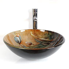 William 337 WYZ Vetro temperato Bacino lavello, lavabo da appoggio Bagno lavandino del Bagno Moderno Lavandino Room