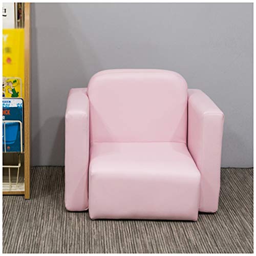 MeiMei Bambini Che imparano Il Piccolo sofà Sveglio Singolo sede pigra del sofà della Sedia della Sedia di Studio della Sedia del sofà del Bambino (Color : Pink)