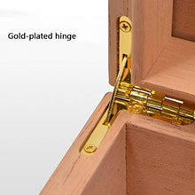 Humidor Humidor Humidor Set Humidor in Legno Massello Sigaro Scatola Idratante Configurazione Ripiano in Legno di Cedro Umidificatore Termometro può Contenere 30 Sigari