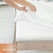 4myBaby GmbH Best for Home Easy Active - Materasso per lettino per bambini, traspirante, 15 misure, privo di sostanze nocive, certificato TÜV, 100% jersey fine e morbido, rivestimento lavabile