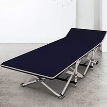 LLSS Lettino Prendisole, Lettino Pieghevole con Cuscino, 190 * 68 * 35 cm, carico statico, Resistente alla ruggine, Letto a Dieci Piedi per la Spiaggia Piscina all'aperto Pati