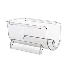 Portabottiglie impilabile in plastica, 2 pezzi, impilabile, per bottiglie di vino e altre bevande, moderno scaffale per vino in plastica, risparmia spazio