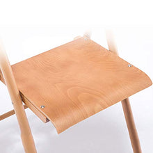 JCXOZ-Sedia Pieghevole Outdoor Sedie Pieghevoli, Sedile ergonomico Schienale for Wedding Garden Home Patio mobili in Legno Massiccio Sedie Portatili Soggiorno Camping