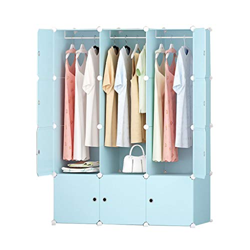 ZZXUAN Armadio Guardaroba Pieghevole,Altezza 147 Cm, Materiale Protettivo Naturale in Resina Naturale, Super Resistente, Multifunzionale, Adatto per Uso Familiare, Dormitorio