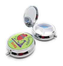 MovilCom® - Portapillole giornaliero tascabile con 3 scomparti, organizer per pillole, per uso quotidiano, confezione da 2 (mod.653304 e 653305)