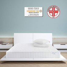 Dormir- Kit Materasso Five Stars in Memory Foam, Dispositivo Medico CE, Materasso Matrimoniale 160x190cm, h24 cm, Ortopedico, sottovuoto, Memory Foam, ipoallergenico, guanciali Memory in Regalo