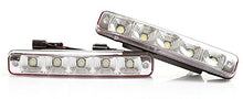 SaySure - 2PCS Universal White 5 LED Daytime Running Light DRL Car
