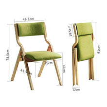 Chair QL sedie richiudibili Sedia Pieghevole in Legno Massello, Sedia Pieghevole Leggera da Interno/Esterno in Mogano, Sedia Pieghevole in 4 Pezzi con Schienale Sedie Pieghevoli