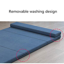 Warm Pieghevole Materassi Futon Materasso pieghevole multifunzione Playmat pieghevole in tre traspirante e lavabile 5,5 centimetri di spessore di viaggio Guest bambini Z Bed Giapponese Tatami Tappetin