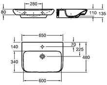 emotion Lavabo con mobiletto, Legno, Antracite Lucido, 65, 2 unità