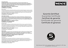 WENKO Vacuum-Loc® specchio da parete Quadro, ABS, 14 x 19.5 x 8 cm, Lucido