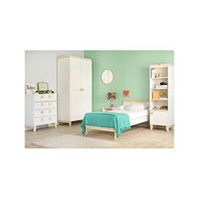 Générique - Cassettiera XO con 4 cassetti, colore: Bianco naturale
