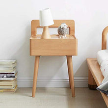 Comodini Moderna Legno Solido Fianco con Forte Portata for Camera da Letto, Studio, ECC