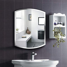 ZHTY Specchio da Parete per Il Bagno, Specchio per Il Trucco Senza Cornice Specchio per Il Trucco da Bagno Specchio per Il Lavaggio Specchio Decorativo, 45 Volte; Decorazione da 60 cm
