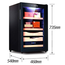 Costante di Temperatura E umidità Sigaro Gabinetto di Casa Office Small Fumo Cabinet Nudo Sigaro Sigaro Elettronico Gabinetto Gabinetto Cigar Box 5 Strati 65 Litri