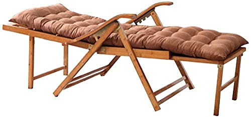 LLSS Sedia da Giardino Pieghevole Lettino da Sole Reclinabili Sedie a Sdraio da Giardino Lettino da Esterno Resistente alle intemperie con Cuscini Cuscini e poggiapiedi