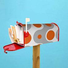 Connecting Dots - Copertura magnetica per cassetta postale, design unico, per giardino, cortile, dimensioni standard, 53 x 45 cm