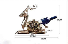PWZ Pratica Semplicità Domestica Retro Soggiorno Europeo Pratica Semplicità Domestica Alce Casa Armadio da Vino Espositore Cliente Interno Cucina Desktop Espositore Decorazioni Art Craft