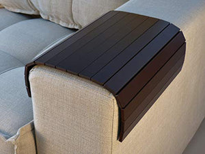 Divano braccio vassoio da tavolo. Modello elegante. Se adapta a brazos cuadrados de sofa