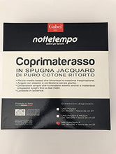 Gabel Nottetempo - Coprimaterasso Matrimoniale - Twist SUPERCOMFORT - in Doppia Spugna Jacquard di Puro Cotone Ritorto