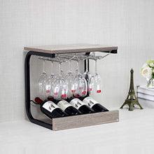 CYQ Portabottiglie portabottiglie portabottiglie portabottiglie portabottiglie a Testa in Giù portabottiglie portabottiglie Vino in Legno massello 43,5x32x39,8cm portabottiglie Vino Rosso