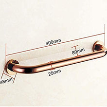 Maniglioni da Bagno Bagno Grab Rails corrimano Ausili Sicurezza Grab Bar Parete portasciugamani Rame Aperta corrimano di Sicurezza Accessori da Bagno