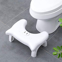 XuZeLii Sgabello da Toilette Accovacciato Folding igienici Sgabello Sgabello costipazione Squatting Sgabello ispessite Bambino Donne Incinte Bagno Piede Stool Adatto per WC