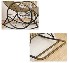 HongTeng Divani Sedia a Dondolo in Rattan Sedia di Riposo Siesta con bracciolo Divano Camera da Letto Soggiorno Outdoor Comoda Sedia Pigro 45 × 122 cm (Style : B)