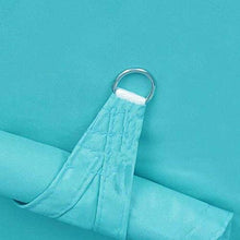 fdxcf Ombra Panno Shading netto impermeabile rettangolo ombreggiatura Tasso 95% poliestere protezione solare da giardino balcone, 7 colori, 6 formati,Blu,2 * 5m