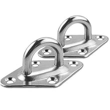 Acciaio Inossidabile Sospensione Staffa Hammock Monte Gancio Del Soffitto Di Ancoraggio Gancio Per Gym Training Aerial Yoga Altalena Appesa Kit M8