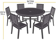 N / A mobili di Copertura Home, Impermeabile Antivento mobili da Giardino UV, coperture Patio Tavolo utilizzato per la Pesante Oxford mobili Panno Rattan,163X58CM,Marrone
