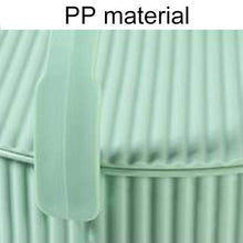 BYPING Sgabello Contenitore, Materiale PP Design della Maniglia Portatile Seatable Portata 100 kg Cambia Sgabello Scarpe, Difficile Multifunzione Alta capacità Scatola di Immagazzinaggio