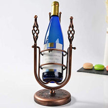 LHQ-HQ Casa Bar e caffè Stile Wine Rack Europea Decoration Wine Rack Creativa Semplice Vino Rack Domestica Arte del Ferro della cremagliera della Bottiglia