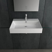 Bad1a Alpenberger - Lavello da appoggio in ghisa minerale, 60 x 42 cm, con troppopieno integrato, lavello rettangolare ed elegante, montaggio semplice