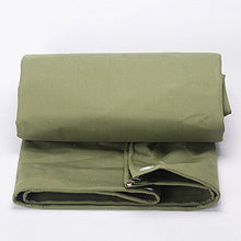 YHtech. Spesso Tela Telo Impermeabile Protezione Solare incatramata incatramata Ombra incatramata incatramata Oxford baldacchino della Copertura del Panno teloni (Colore: Verde, Dimensioni: 6x5m)