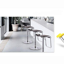 WHOJA Sgabelli da Bar semplicità Moderna Sedia da Bar Elevando rotativo Mobili da Bar Cuscino in PU Cornice Metallica Peso del Cuscinetto 150 kg Altezza Regolabile 61-81 cm Sgabelli da Bar Sedie Set