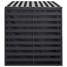 Goliraya Baule da Giardino Impermeabile in Alluminio Antracite,Contenitore da Giardino per Esterno Impermeabile in Alluminio,Baule da Esterno,Contenitore da Esterno 150x100x100 cm/200x100x100 cm