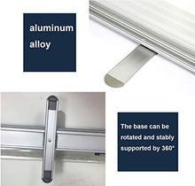 KMILE Fresanding Sneezé Guard Guard Floor Standing Roll Up Clear Shield, Banner Retrattile con Scudo Trasparente, Guardie di starnutificazione per Ufficio, Negozi, Ristorante, Aula e Altro Ancora