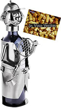 BRUBAKER Portabottiglie da vino regalo - tennista, giocatore di tennis