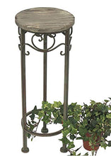 DanDiBo Sgabello Fiori Malaga 11135 Porta Fiori 64 cm Colonna Fiori Tavolinetto-Comodino Rotondo