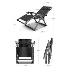 GXM-FSTOOL Lettino Prendisole,Sedia Pieghevole da Giardino Reclinabile con Braccioli Massaggianti, Tappetino in Cotone Staccabile E Poggiatesta,per Piscina/All'aperto, Supporto 300 kg