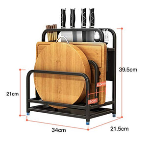 &ripiano di stoccaggio Mensole da cucina, tagliere Portautensili da taglio Portaoggetti for organizzare utensili da cucina Porta spezie Scaffale di finitura