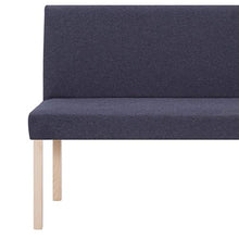Lechnical Panca in Pino Massiccio, Pratica Panca da Interno in Fibra di Poliestere Grigio Scuro e Colore Naturale 139,5 x 54 x 85,5 cm (Larghezza x profondità x Altezza)
