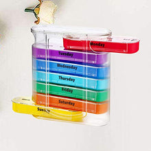 DOITOOL Contenitore per pillole da viaggio settimanale 28 scomparti portapillole organizer in plastica per medicine e medicinali, per viaggi HOM