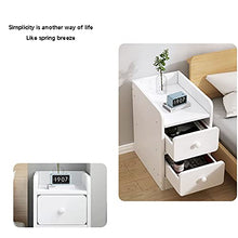 FEANG Comodino Semplice Shelp Modern Shelf Bedroom Bedroom Cabinet Stretto Gap Stretto Mini Ultra-Stretto Cabinetto di stoccaggio