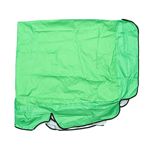 DOITOOL - Copertura per sedia a dondolo da giardino, impermeabile, per esterni, 142 x 120 x 18 cm, colore: Verde