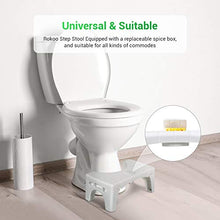 Openuye Sgabello Bagno, Ultraportable WC Sgabello, WC Sgabello Poggiapiedi, Sgabello per Toilette, Anti costipazione Bagno Sgabello per Bagno antititico Sgabello per Bambini e Adulti
